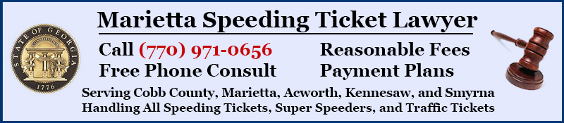 Marietta, Kennesaw, Smyrna, Acworth, Cobb County Speeding Ticket and Traffic Ticket Lawyer Jack I. Klein